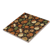 Acorn Pattern Harvest Day Keramik Tile Fliese (Seite)