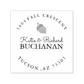 Acorn Rubber Address Briefmarke Permastempel (Design)