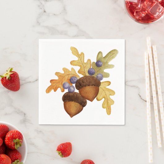 Acorn Serviette (Beispiel)