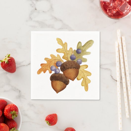 Acorn Serviette (Beispiel)