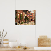 Acorn Street Foto Poster (Küche)