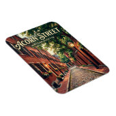 Acorn Street Massachusetts Magnet (Rechte Seite)