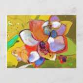 Acorn und Blume Postkarte (Vorderseite)