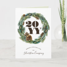 Acorn Wreath Weihnachtsfeiertag Unternehmen geklap