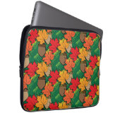 Acorne und Blätter III Laptopschutzhülle (Vorne Rechts)