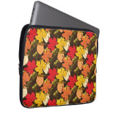 Acorne und Blätter IV Laptopschutzhülle (Vorne Rechts)