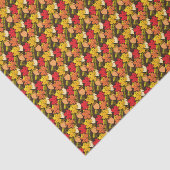 Acorne und Blätter IV Seidenpapier (Ausschnitt)