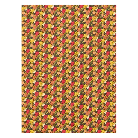 Acorne und Blätter IV Tischdecke (Vorderseite)