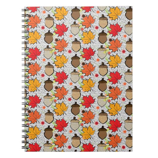 Acorne und Blätter VII Notizblock (Vorderseite)