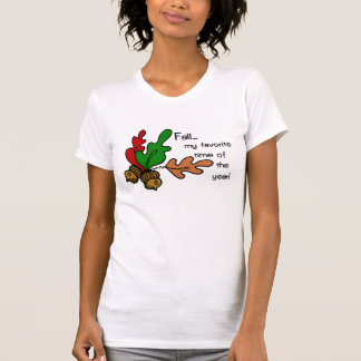 Acorns & Blätter - Meine Lieblingszeit fallen T-Shirt