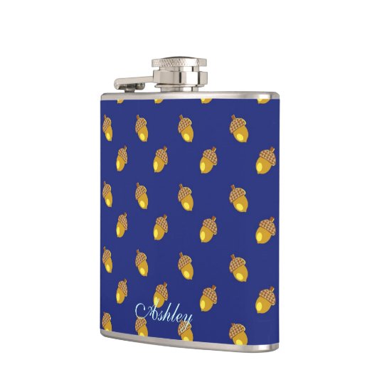 Acorns blau flachmann (Links)