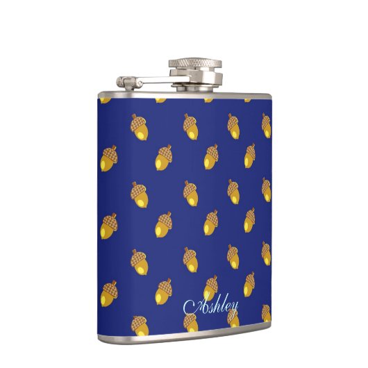 Acorns blau flachmann (Rechts)