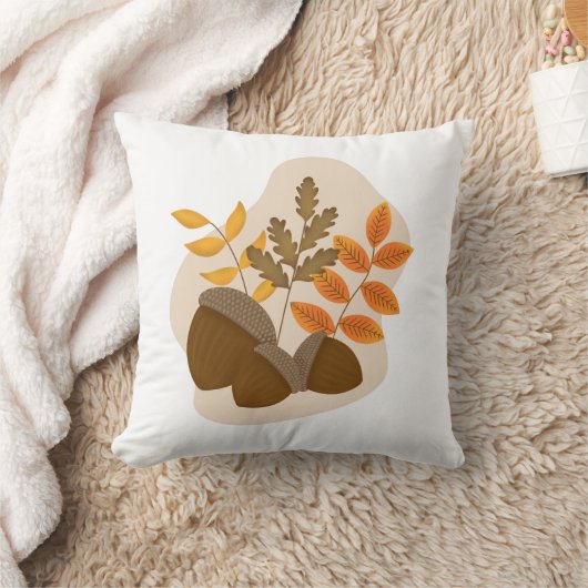 Acorns Herbstfall Kissen (Decke)