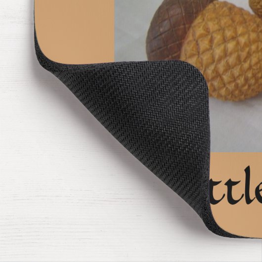 Acorns mit lustigem Sprichwort Mousepad (Ecke)
