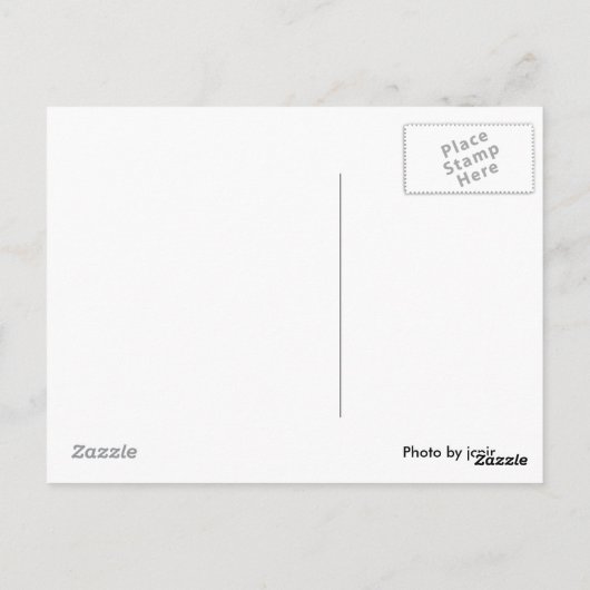 Acorns Postkarte (Rückseite)