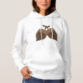 Acorns Rustikale Herbstwälder Natur Hoodie (Vorderseite)