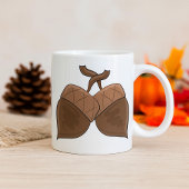 Acorns Rustikale Herbstwälder Natur Kaffeetasse