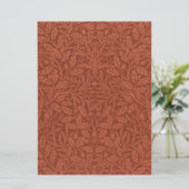 Acorns und Oak-Blätter (von William Morris) Karte (Stehend Vorderseite)