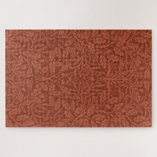 Acorns und Oak-Blätter (von William Morris) Puzzle (Horizontal)