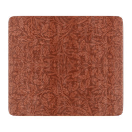 Acorns und Oak-Blätter (von William Morris) Schneidebrett