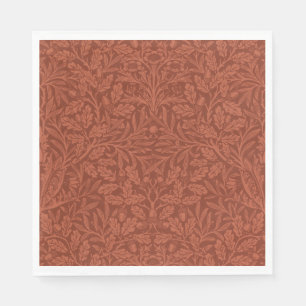 Acorns und Oak-Blätter (von William Morris) Serviette