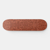 Acorns und Oak-Blätter (von William Morris) Skateboard (Horizontal)