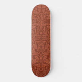 Acorns und Oak-Blätter (von William Morris) Skateboard