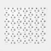 ACOTAR Blanket Fleecedecke (Vorderseite (Horizontal))