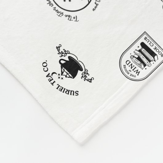 ACOTAR Blanket Fleecedecke (Ecke)