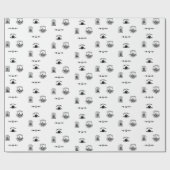 ACOTAR Inspiriertes Wrapping Paper Geschenkpapier (Flach)