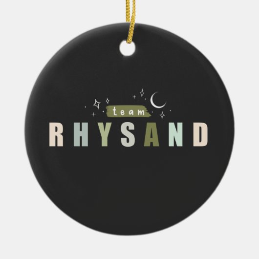 Acotar Rhysand Keramik Ornament (Vorne)