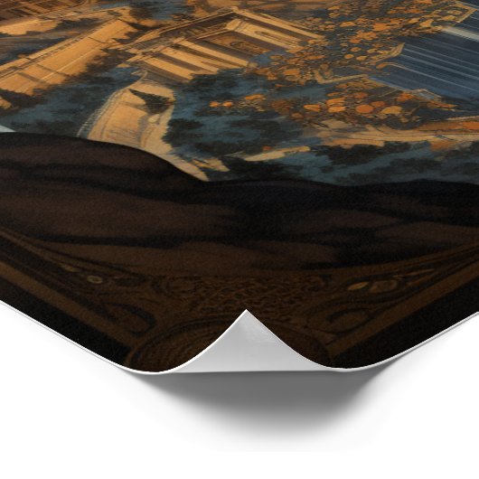 ACOTAR Velaris Travel Poster (Ecke)