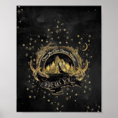 Acotar-Zitate nur Sie entscheiden, was Sie stört Poster (Vorne)