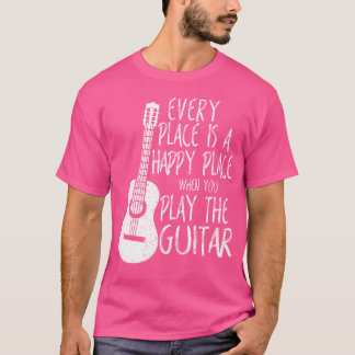 Acoustic Bass Guitar Player Geschenke T-Shirt