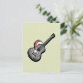 Acoustic Claus Postkarte (Stehend Vorderseite)