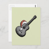 Acoustic Claus Postkarte (Vorne/Hinten)