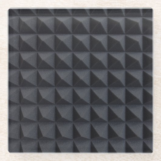 Acoustic Foam: Studio Sound Dampening Glasuntersetzer (Vorderseite)