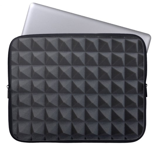 Acoustic Foam: Studio Sound Dampening Laptopschutzhülle (Vorderseite)