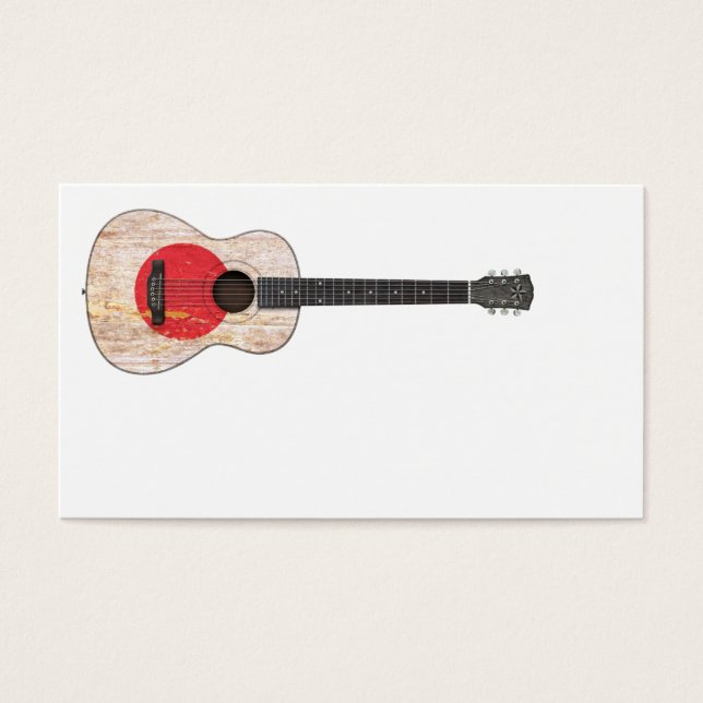 Acoustic Guitar, alt und abgetragen (Vorderseite)