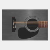Acoustic Guitar Bundle Geschenkpapier Set (Vorderseite 2)
