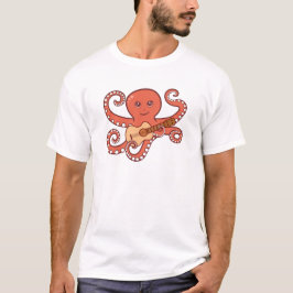 Acoustic Guitar Cartoon T-Shirt