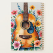 Acoustic Guitar Floral Planer (Rückseite)