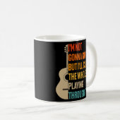 Acoustic Guitar Graphic Funny Music Concert Kaffeetasse (VorderseiteRechts)