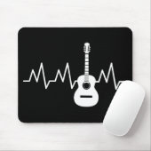 Acoustic Guitar Heart Beat Mousepad (Mit Mouse)