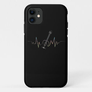 Acoustic Guitar Heartbeat Design Cooles Geschenk f Case-Mate iPhone Hülle