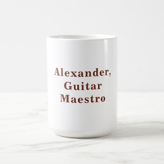 Acoustic Guitar Kaffeetasse (Mittel)