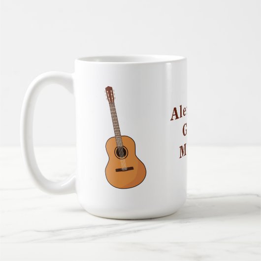 Acoustic Guitar Kaffeetasse (Links)