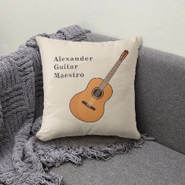 Acoustic Guitar Kissen