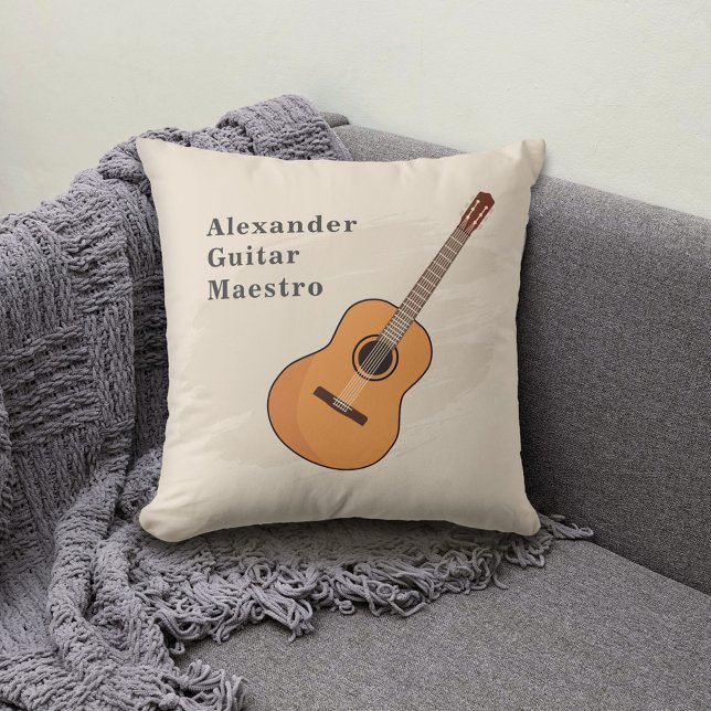 Acoustic Guitar Kissen (Acoustic Guitar Pillow)