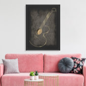 Acoustic Guitar Leinwand Wall Art (Insitu (Wohnzimmer))